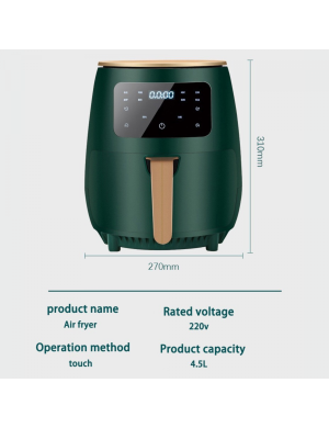 Friteuse Numérique LED 1400W - 4,5 litres