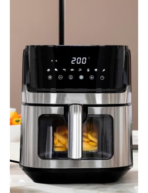 Friteuse à Air Numérique XXL 1 700 W 6,5 litres - Noir